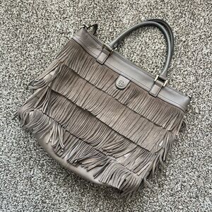 Tory Burch Fringed Handbag.